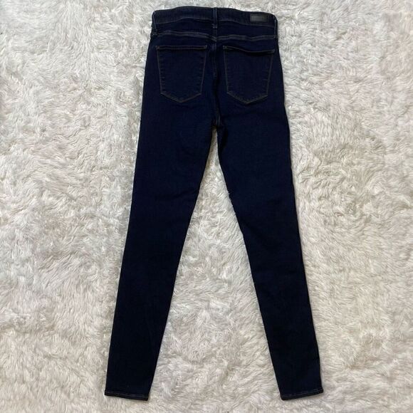 Abercrombie & Fitch Simone High Rise Super Skinny Denim Jeans Womens Size 27/4L - Picture 9 of 9